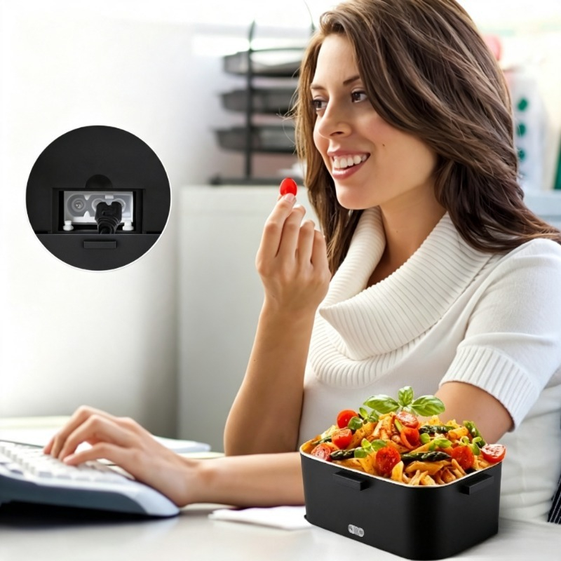Stainless Bento Box - Elektrisch beheizte Lunchbox 110V für Zuhause