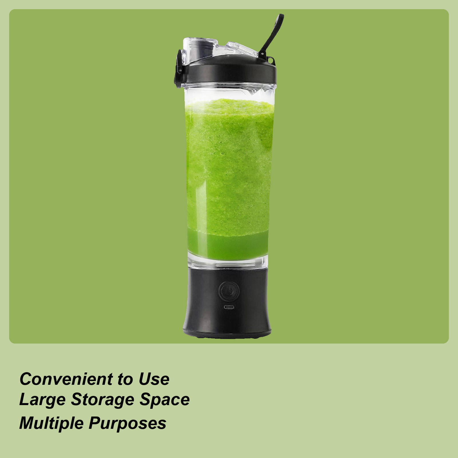 Meal Prep Smoothies - Tragbarer Mixer für Smoothies, Shakes, Mixer,