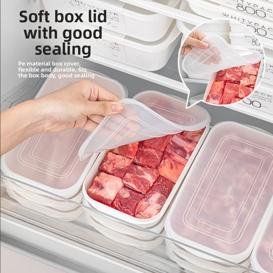 Meal Prep Weekly - Fleischgefrierbehälter in Lebensmittelqualität, wöchentliche Essenszubehörboxen, luftdichte