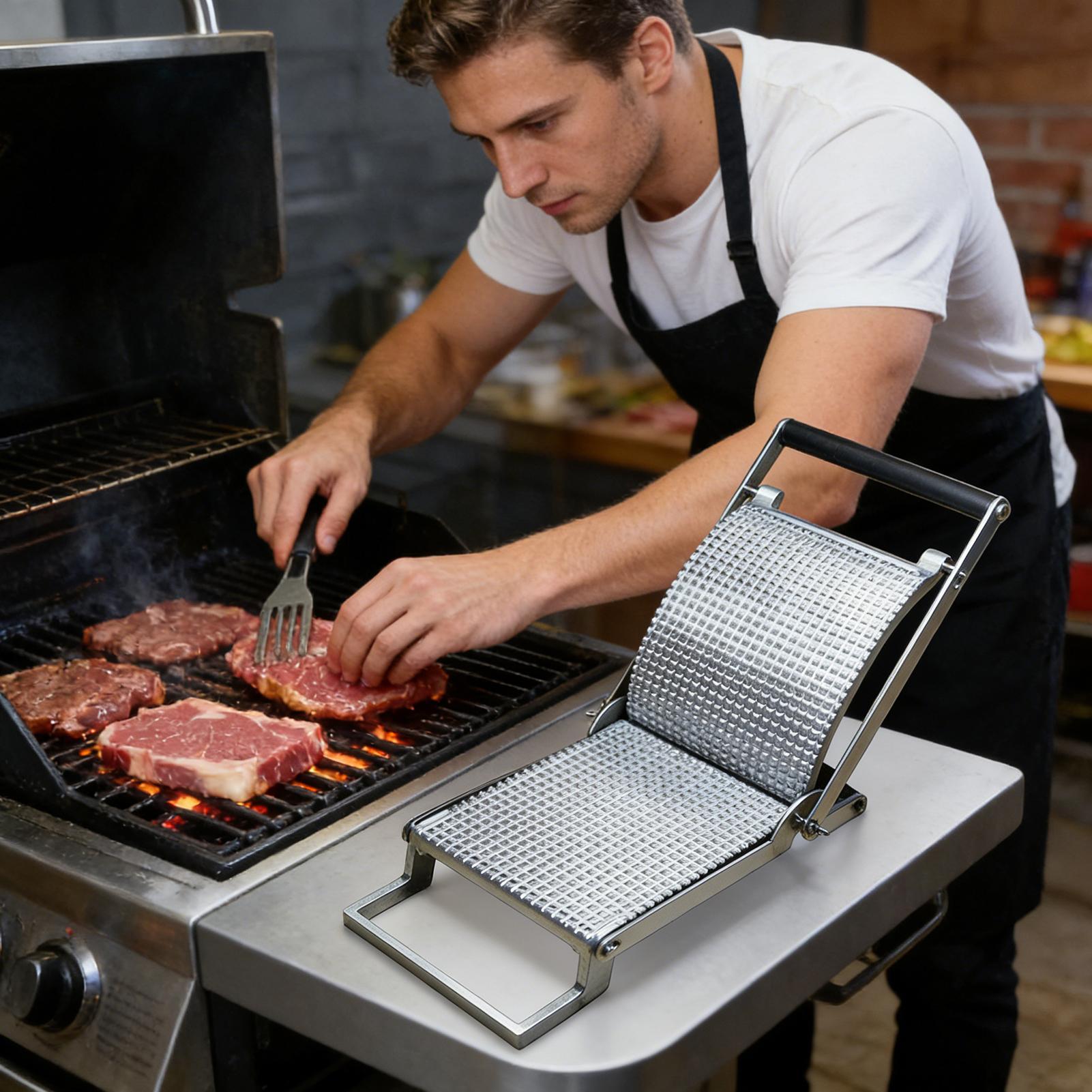 Fleischklopfer aus Edelstahl,  – Meal Prep Manual Bewertung und Preis