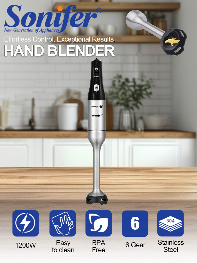 Stabmixer Sonifer SF-8184 1200 – Meal Prep Smoothies Bewertung und Preis