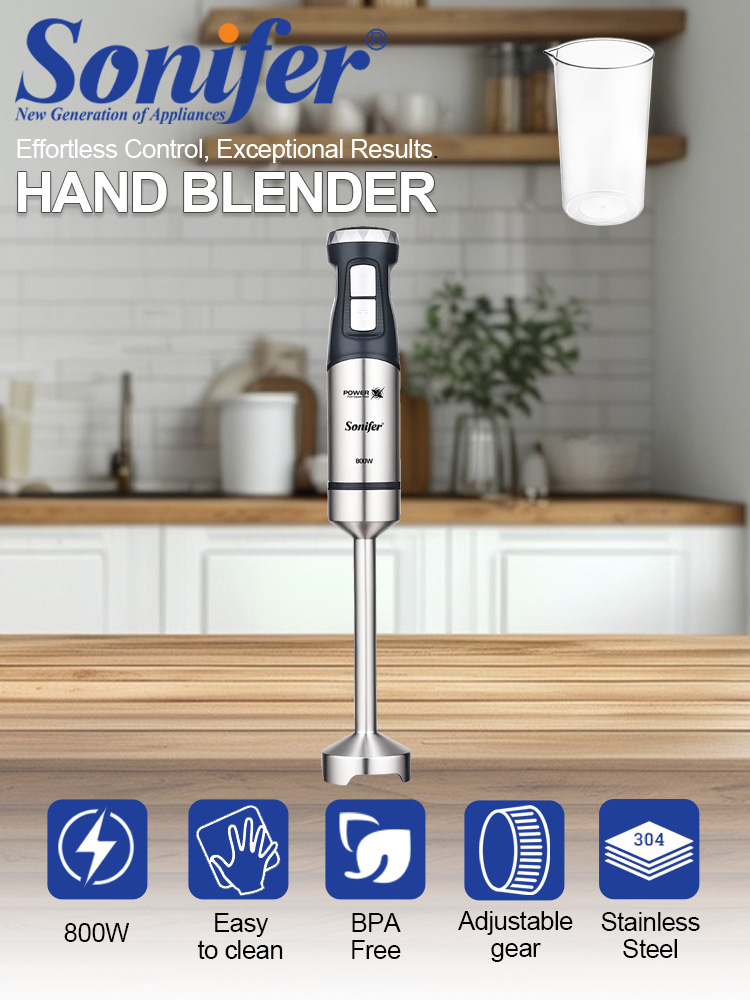 Stabmixer Sonifer SF-8171S 800 – Meal Prep Smoothies Bewertung und Preis
