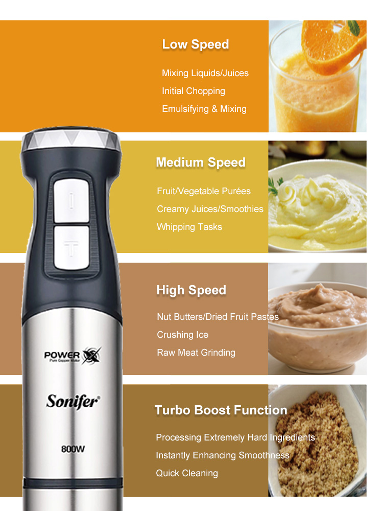 Stabmixer Sonifer SF-8171S 800 – Meal Prep Smoothies Bewertung und Preis