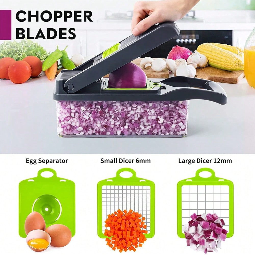 16-teiliges Multifunktions-Küc – Meal Prep Manual Bewertung und Preis