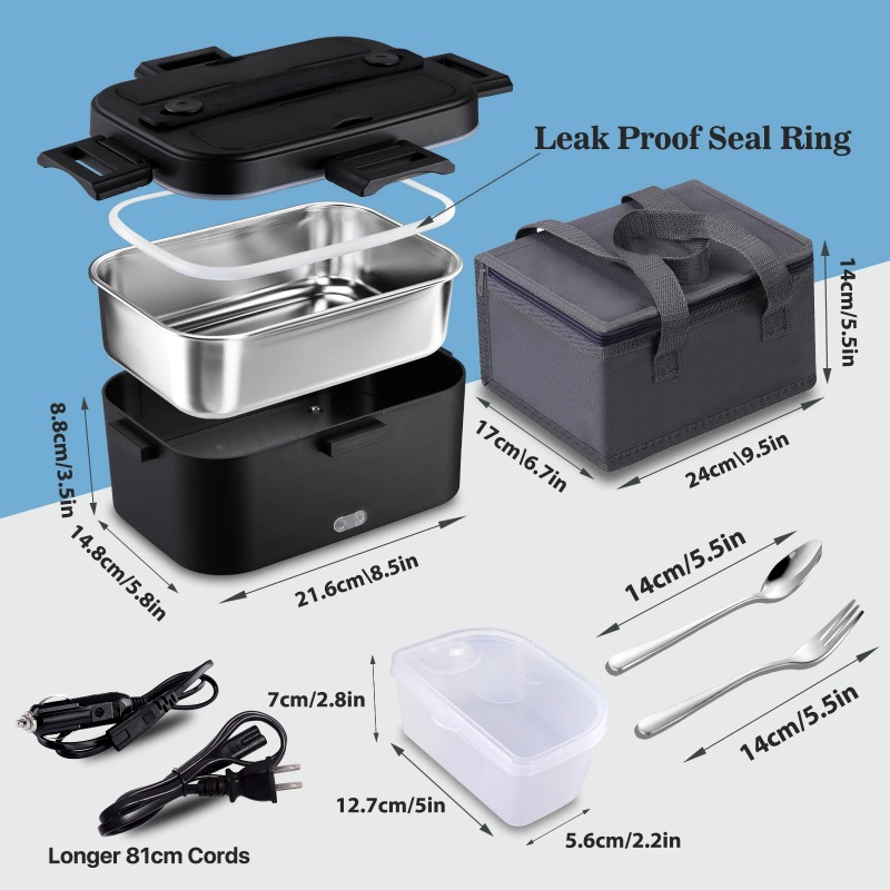 Elektrisch beheizte Lunchbox 1 – Stainless Bento Box Bewertung und Preis