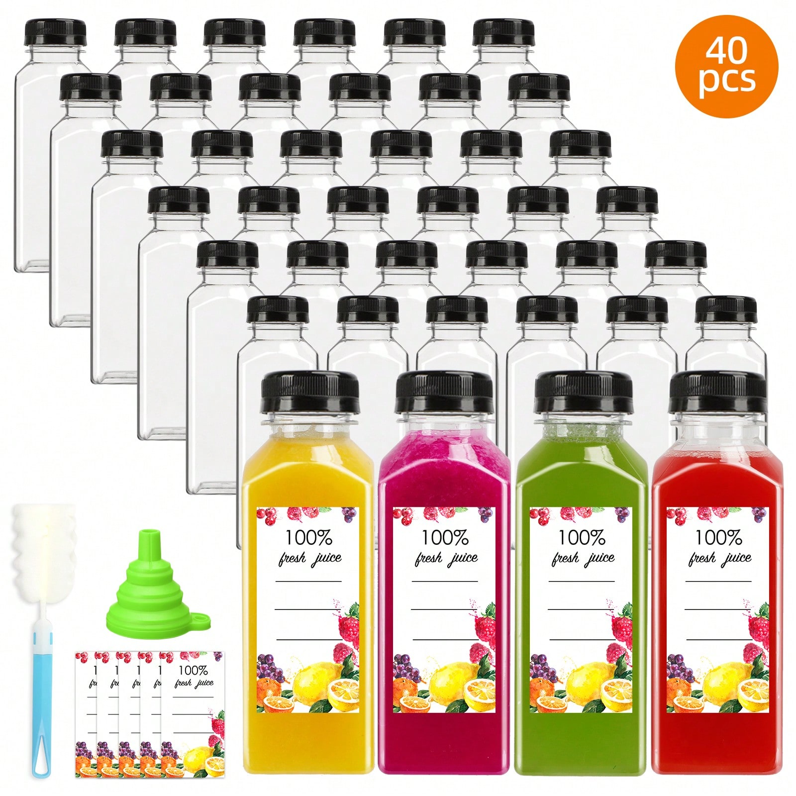 Plastik-Saftflaschen, modern,  – Meal Prep Smoothies Bewertung und Preis