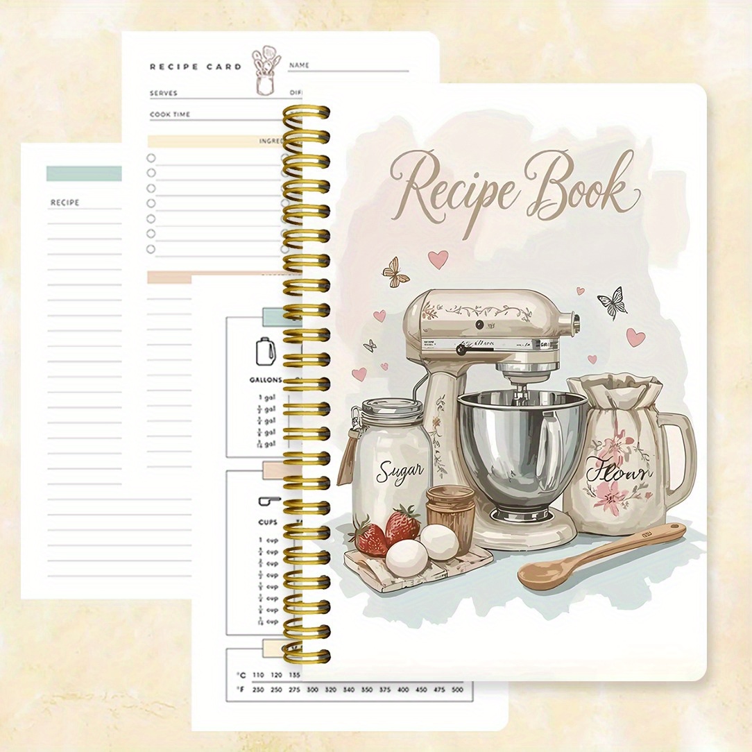 Ein gedrucktes Einband-Notizbu – Meal Prep Book Bewertung und Preis