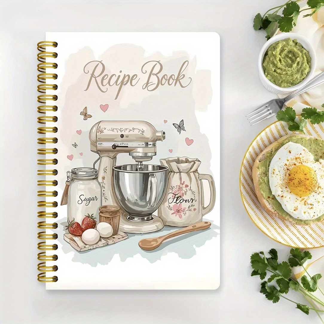 Ein gedrucktes Einband-Notizbu – Meal Prep Book Bewertung und Preis