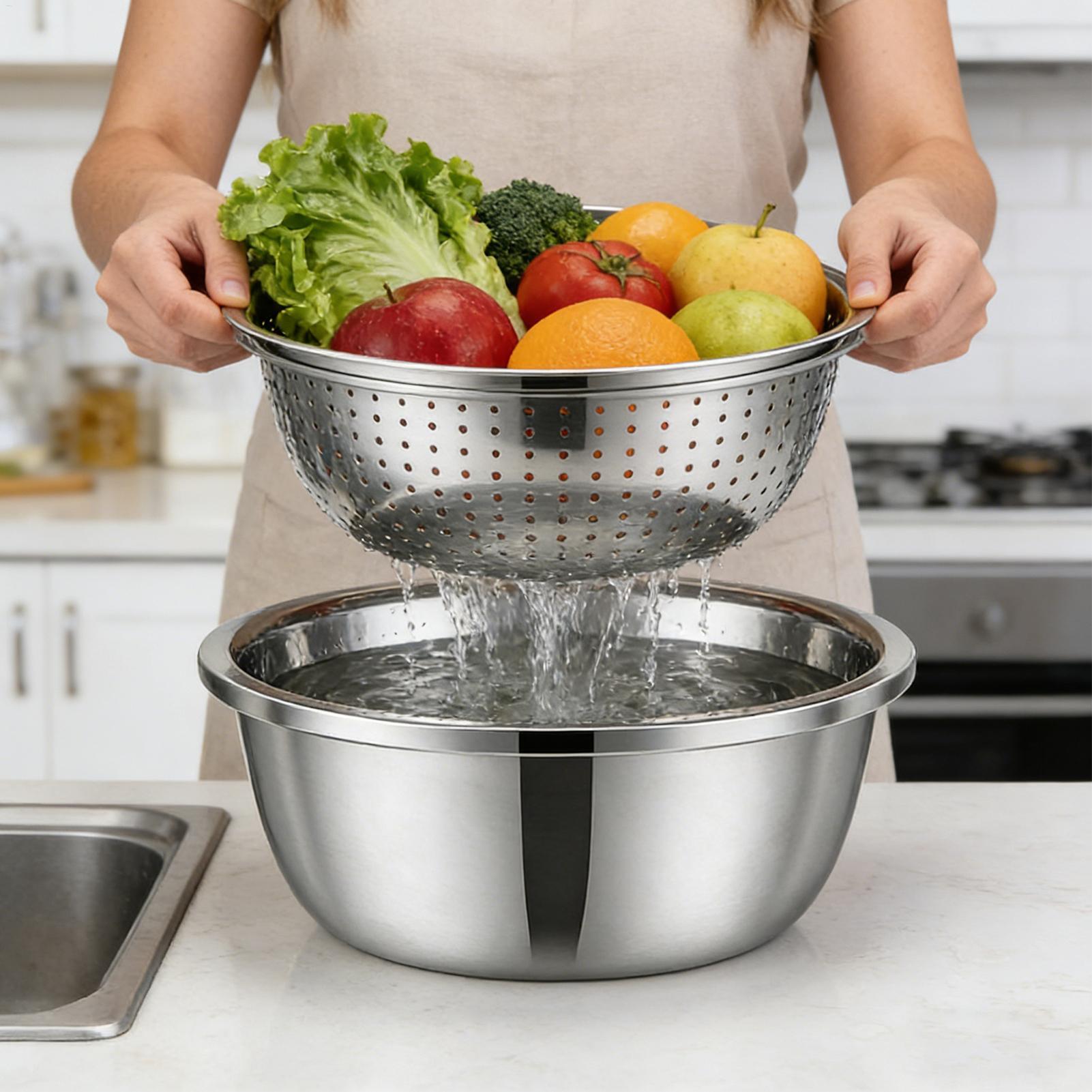 Edelstahl-Sieb und Abtropfschü – Meal Prep With Rice Bewertung und Preis