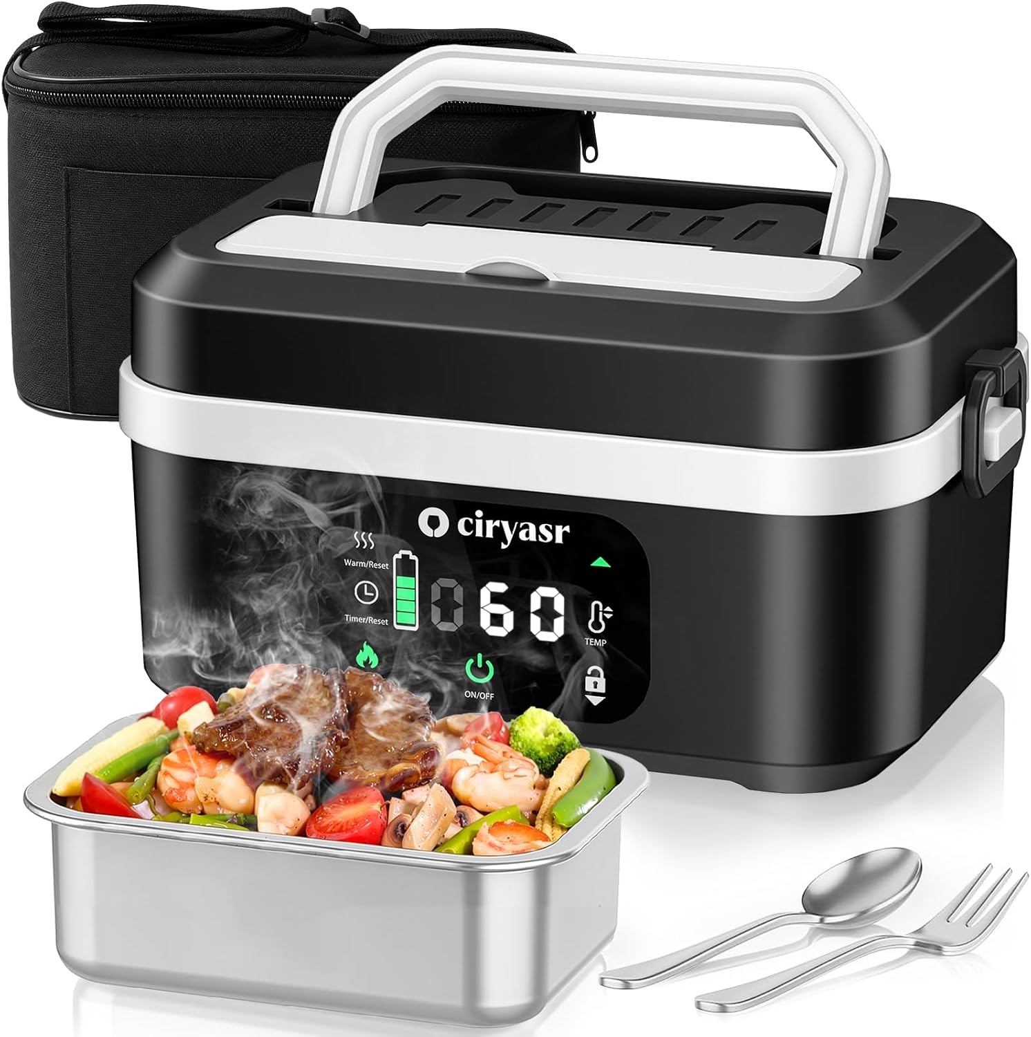 Leistungsstarke elektrische Lu – Stainless Bento Box Bewertung und Preis
