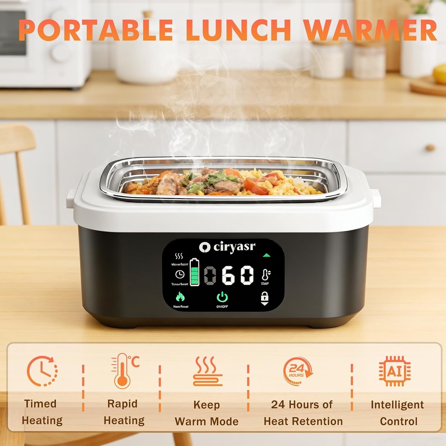 Leistungsstarke elektrische Lu – Stainless Bento Box Bewertung und Preis