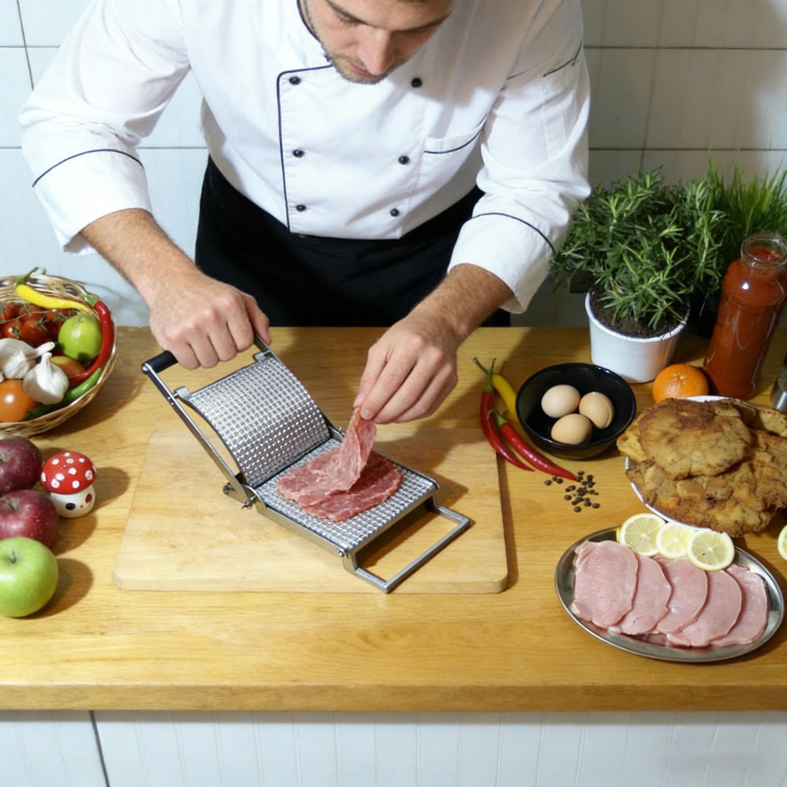 Fleischklopfer aus Edelstahl,  – Meal Prep Manual Bewertung und Preis