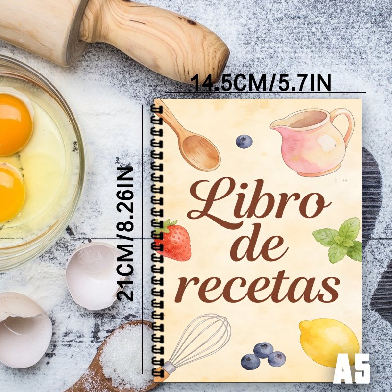 A5 Papier Rezeptbuch auf Spani – Meal Prep Book Bewertung und Preis
