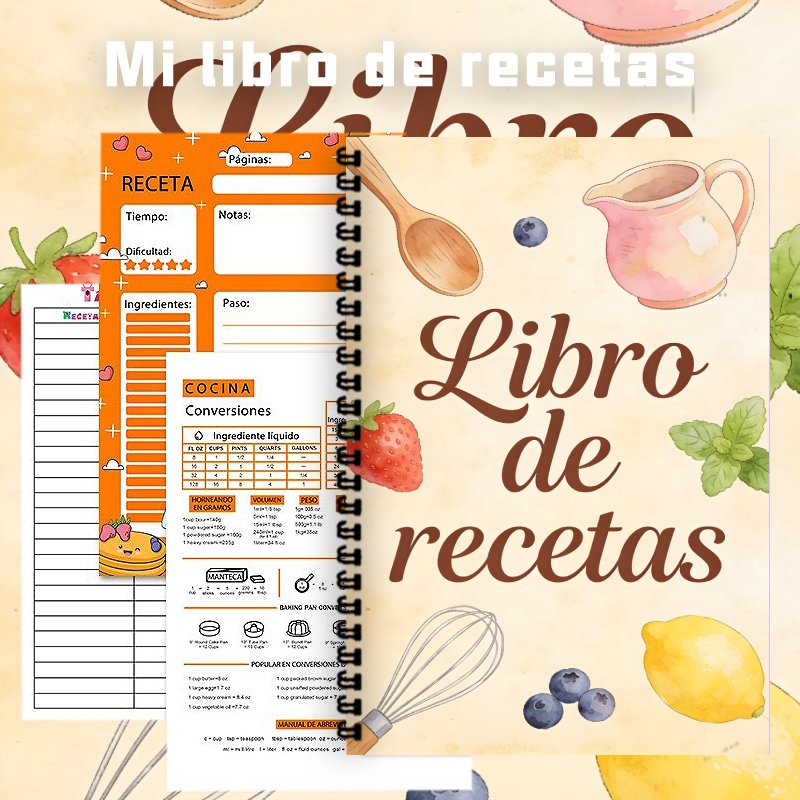 A5 Papier Rezeptbuch auf Spani – Meal Prep Book Bewertung und Preis