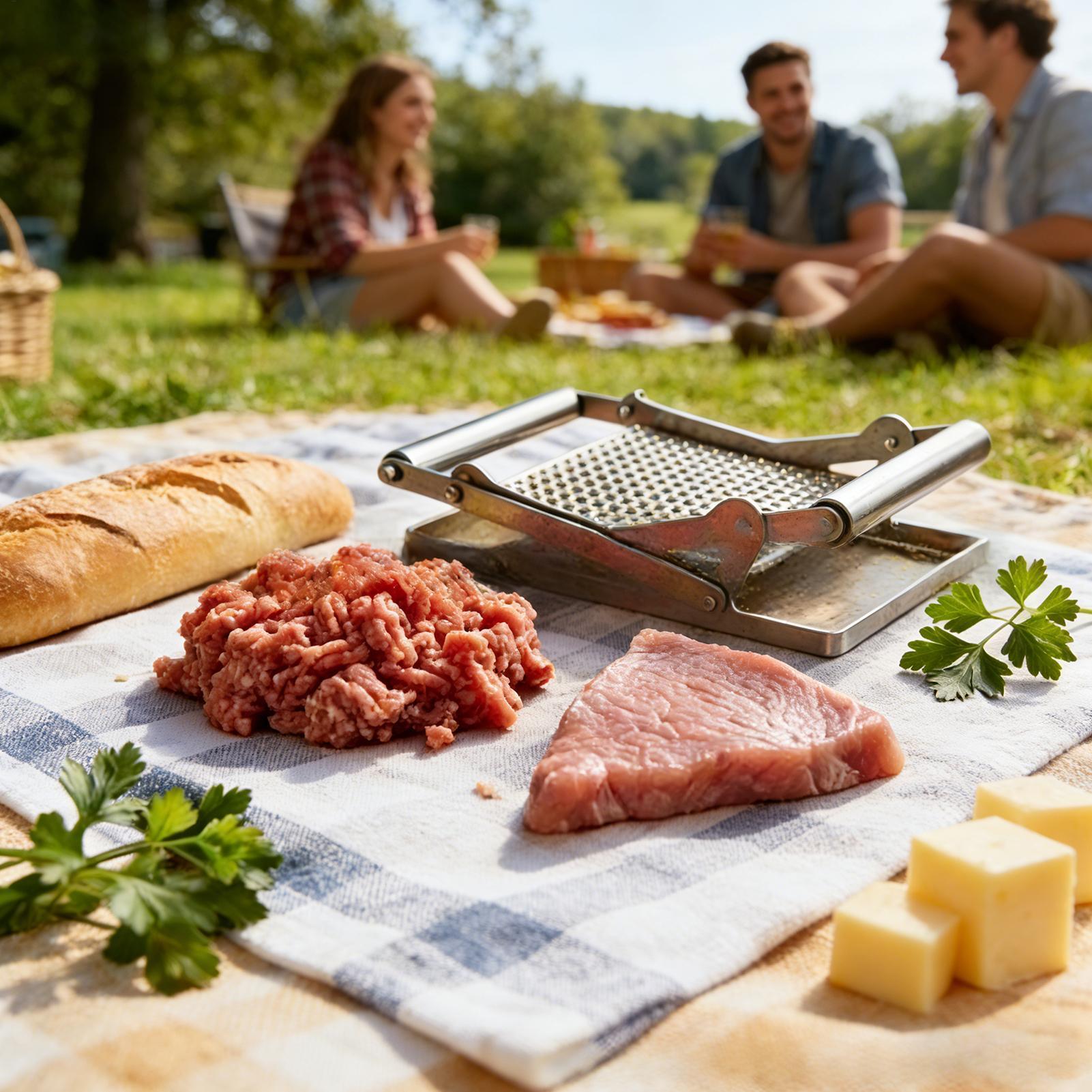Fleischklopfer aus Edelstahl,  – Meal Prep Manual Bewertung und Preis