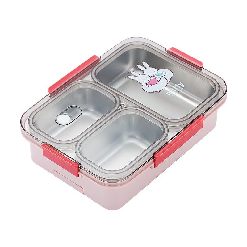Miffy Kawaii Cartoon-Hasen-Lun – Stainless Bento Box Bewertung und Preis
