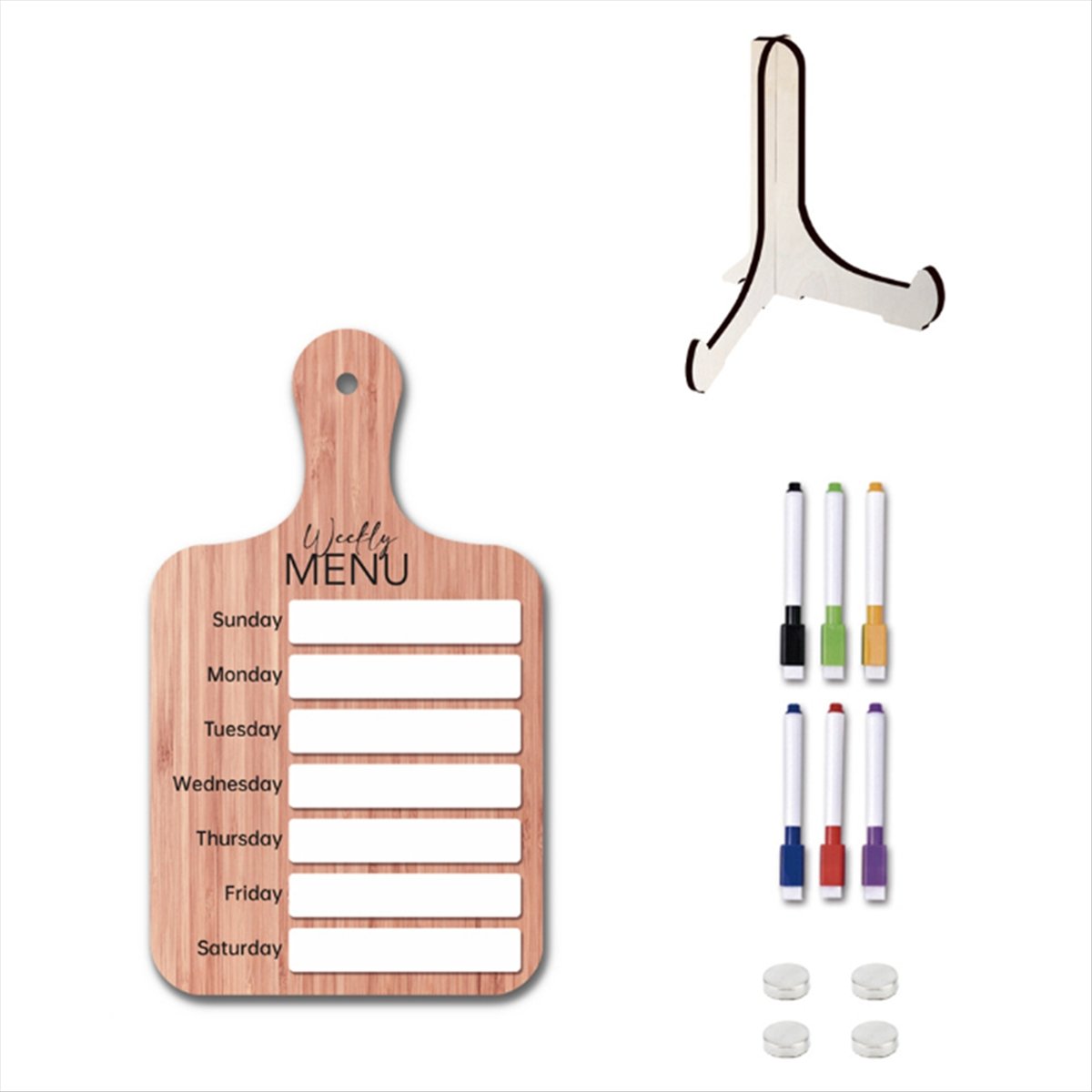 Magnetischer Wochenplaner für  – Meal Prep Weekly Bewertung und Preis