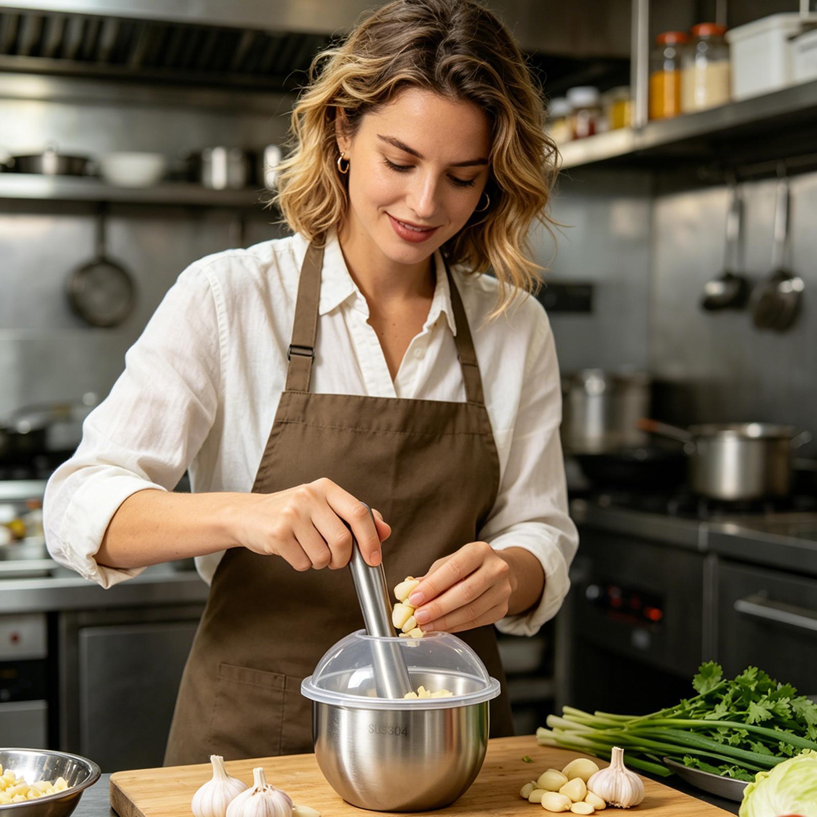 Knoblauchzerkleinerer aus Edel – Meal Prep Manual Bewertung und Preis
