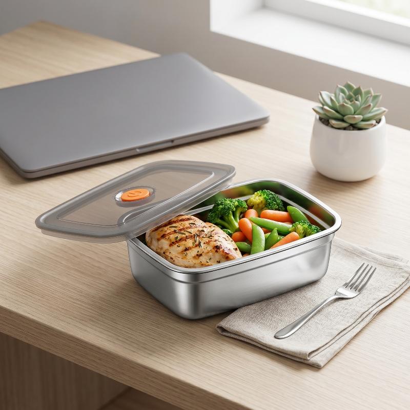 Edelstahl Camping-Lunchbox, Ve – Stainless Bento Box Bewertung und Preis