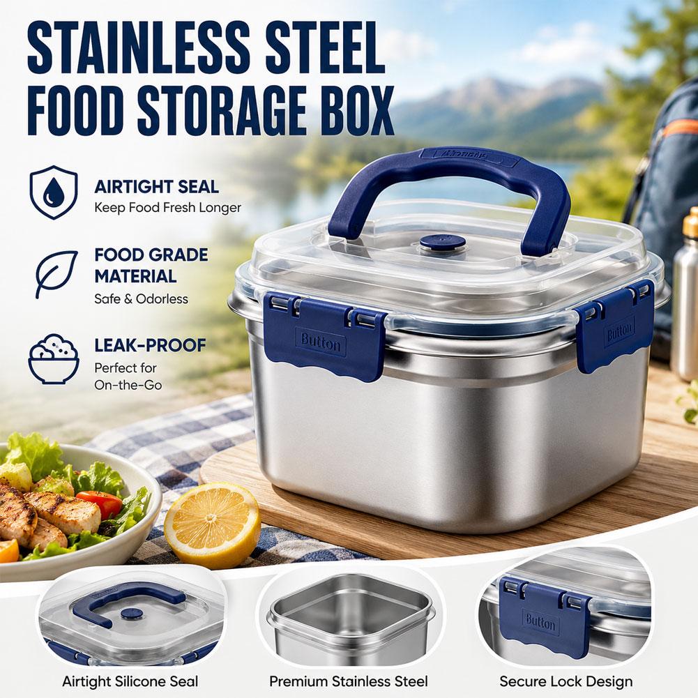 Edelstahl Tragbare Lunchbox fü – Stainless Bento Box Bewertung und Preis