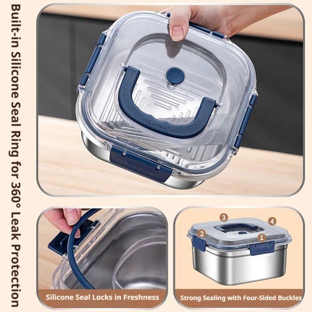 Edelstahl Tragbare Lunchbox fü – Stainless Bento Box Bewertung und Preis