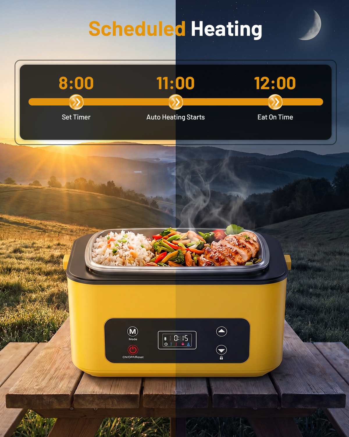 TaskStar Tragbare Beheizte Lun – Stainless Bento Box Bewertung und Preis