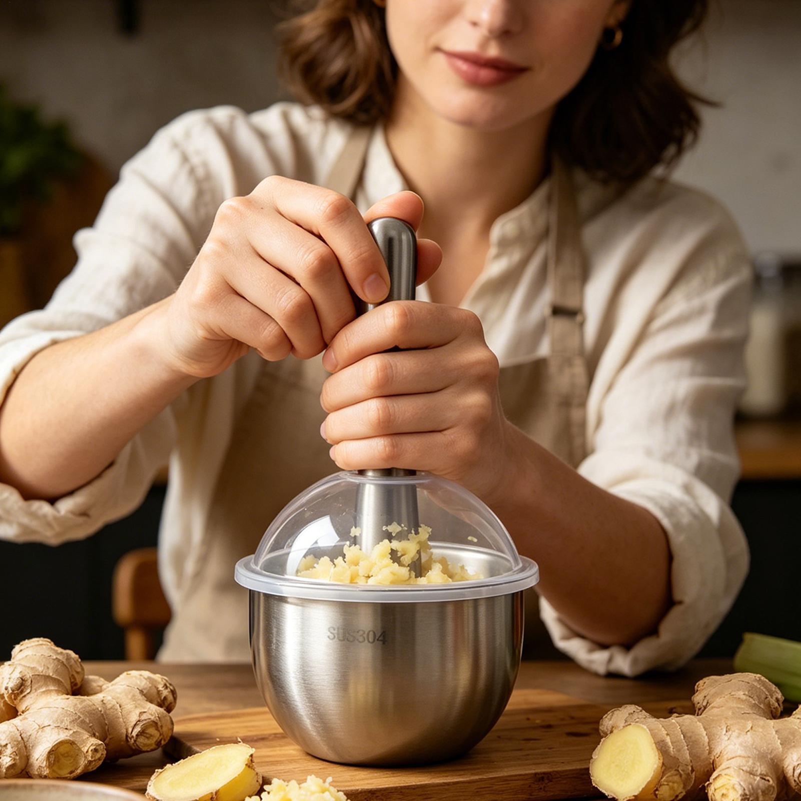 Knoblauchzerkleinerer, manuell – Meal Prep Manual Bewertung und Preis