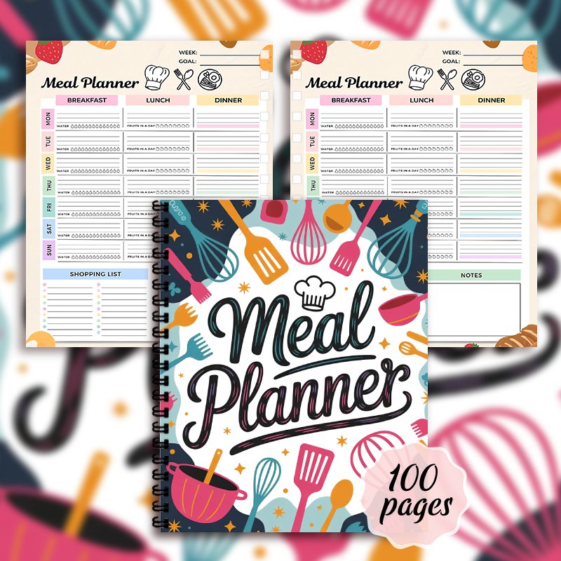 Mahlzeitenplaner-Notizbuch, wö – Meal Prep Book Bewertung und Preis