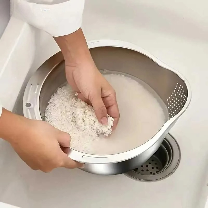 Rostfreier Edelstahl Reissieb  – Meal Prep With Rice Bewertung und Preis