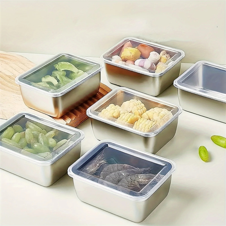 1/3/5 Stück Edelstahl-Aufbewah – Stainless Bento Box Bewertung und Preis