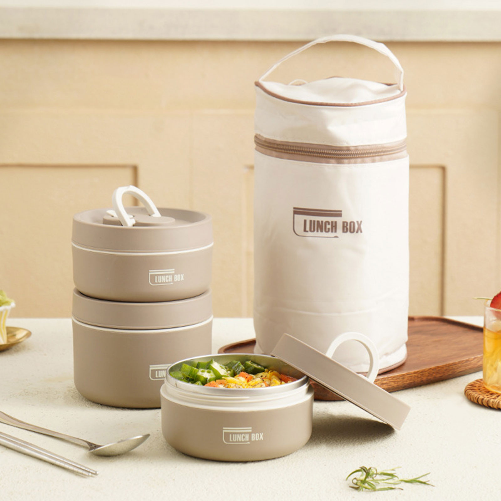 Thermische Lunchbox Edelstahl  – Stainless Bento Box Bewertung und Preis
