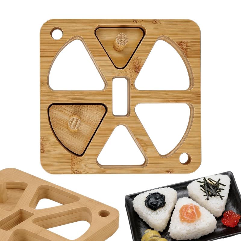Holz-Onigiri-Reisballform mit  – Meal Prep With Rice Bewertung und Preis