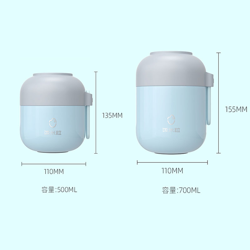 500/700 ml Damen-Kochtopf mit  – Stainless Bento Box Bewertung und Preis
