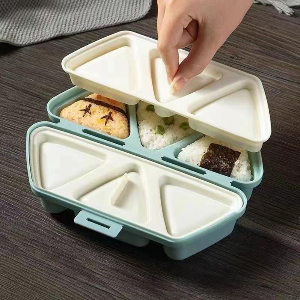 6-fach dreieckige Onigiri-Form – Meal Prep With Rice Bewertung und Preis