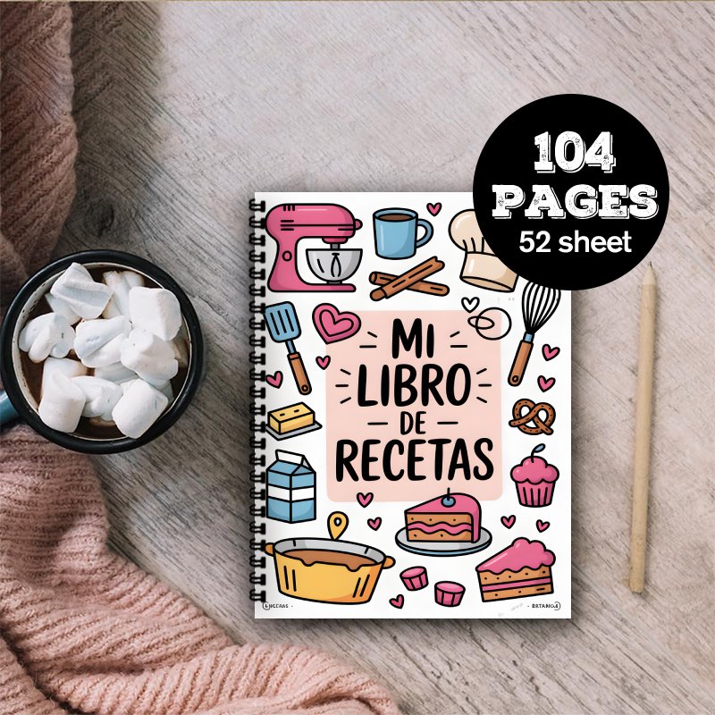 A5 Spanisches Rezept-Spiralnot – Meal Prep Book Bewertung und Preis