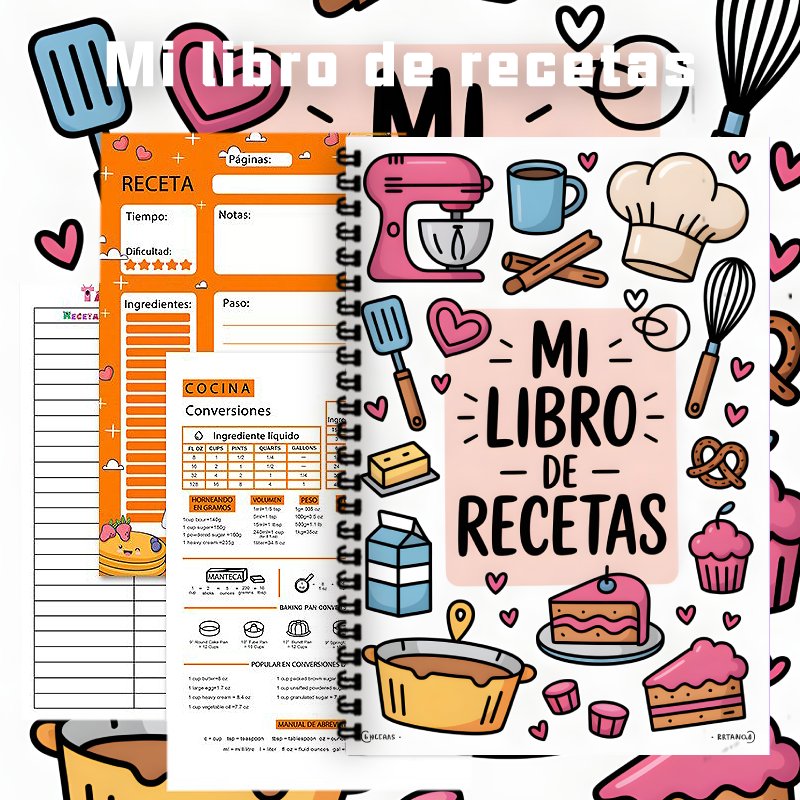 A5 Spanisches Rezept-Spiralnot – Meal Prep Book Bewertung und Preis