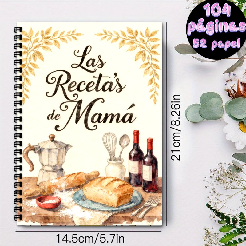 Español Rezeptbuch A5 Rezeptbu – Meal Prep Book Bewertung und Preis